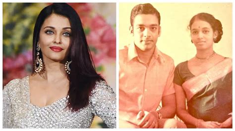 Aishwarya Rai shares priceless throwback photos of her parents。